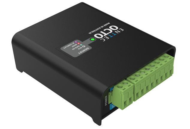 DIN-rail LED pixel controller