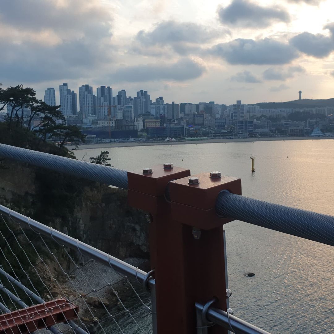 Korean LED suspension bridge