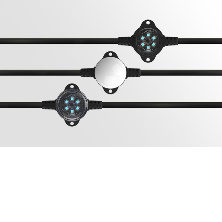 ENTTEC SMART PXL 40 METAL LED dot lights