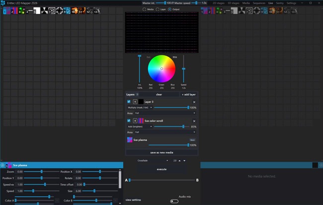 ELM 2026 live layers interface